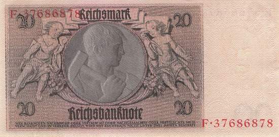 20 Mark 1929ro.174b M/F